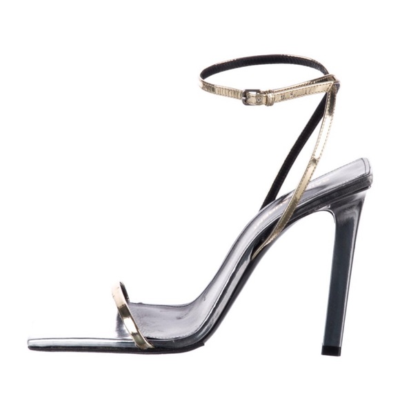 Saint Laurent leather heels - Picture 1 of 5